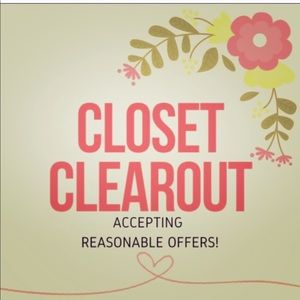 Closet Clear Out!!!!!